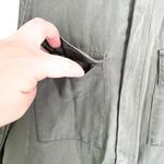 Abercrombie & Fitch Abercrombie Fitch Green Sleeveless Utility Jumpsuit Playsuit Size Small Tall Photo 5