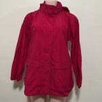 Eileen Fisher  Petites Stand Collar Coat woman size PP small hidden hood Photo 4