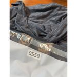 Olive & Oak  Grey Heathered Knit Drawstring Waist Pocket Dress Medium‎ Photo 7