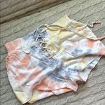 Young Fabulous and Broke Tie-Dye Lace-Up Shorts Photo 0
