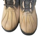 Barbour Women Size 8 Tan Nubuck Leather Duck Waterproof Lace Up Boots Photo 2