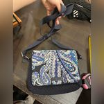 Vera Bradley Blue Paisley Women's Bag Photo 4