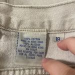 Bill Blass vintage rigid denim high rise mom jeans in natural wash size 18 Photo 8