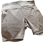 0² Denim Velocity Tan Bike Shorts Relaxed Fit Photo 0