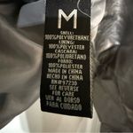 Almost Famous Silver Metallic Moto Biker Jacket Size M Like New Photo 8