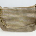 Eric Javits NY Womens Metallic Raffia Double Chain Photo 4