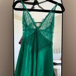 Victoria's Secret  green Lace Chemise Photo 4