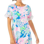 Lilly Pulitzer  Helina T-shirt Dress In Multi Peony For Your Thoughts nwot medium Photo 0