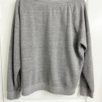 Sol Angeles  Gray Good Vibes Sweatshirt TikTok Streetwear Wide Neck Relaxed XL Photo 4