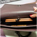 Coach  Dinky 3 way carry In Glovetanned Leather Yellow Crossbody, shoulder Bag Photo 10