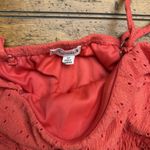 Eyeshadow  Tiered Ruched Middle Pink‎ Spaghetti Tank Top Size Medium Photo 1