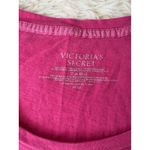 Victoria's Secret  Sleep Shirt Nightgown Pink Embellished 3/4 Sleeve‎ Casual Photo 2