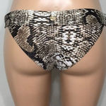 VIX snakeskin bikini bottom. NWOT Brown Size XS Photo 0