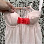 Victoria's Secret Victoria’s Secret pink sheer bra tulle open back teddy nightie neglige Photo 4