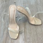Nasty Gal Womens Clear Strappy Heels - 7 Photo 0