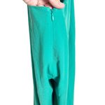 Halston Heritage  Green Cutout Wide Leg Jumpsuit Size 0 Photo 6