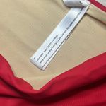 Amazon Essentials Women's Red Side Tie String Bikini‎ Swimsuit Bottom Medium Photo 2