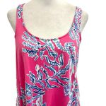 Lilly Pulitzer Pink Samba Monterey Tank Dress Tropical Beach Summer size XS Photo 3
