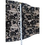 Filly Flair Lace Mini Dress Cocktail Women's Size M Sleeveless Fitted Homecoming Photo 13