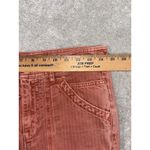 Anthropologie  Orange Rust Carpenter Pant 26 striped pattern Photo 7