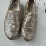 FitFlop Gold Metallic Slip-On sneakers shoes 8.5 reptile snake print Photo 2