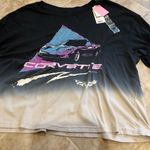 🆕 Chevy Corvette retro graphic ombré shirt Size XS Photo 6