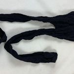 EXPRESS L/XL blk Floral fishnet pant hose Photo 2