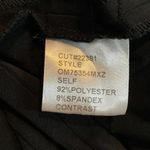 Tadashi Shoji Tadashi Collection Stretchy Knit Bodycon Dress Shutter Pleat Tiered Black Mesh L Photo 8