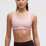 Lululemon 🌸 “UltraLu” Square Neck Workout Bra Photo 0