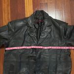 Brand new Women's Black faux Leather Coat Size 4X Photo 1