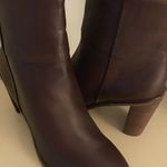 Seychelles women brown leather heel boots US 10 Photo 11