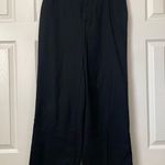 Merona  Women's 12 Mid-Rise Black Wide Leg Pants Trouser Business Career Casual Photo 0