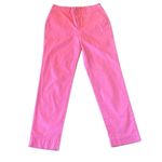 Brooks Brothers  stretch cotton neon coral chino pant size 2 Photo 2