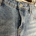 Blank Paige Medium Wash Distressed Denim Shorts L Photo 39