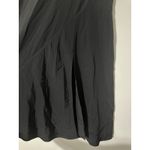 Cuyana  Black 100% Silk Asymmetrical A-Line Midi Skirt Elastic Waist Size S NWOT Photo 3