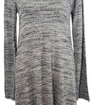 Michael Lauren  Gray Long Sleeve Knit Dress NWT Size Medium Gray Shift Dress Photo 0