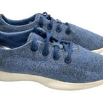 Allbirds Washable Wool Runners Womens Size 8 Blue Low Top Laced Photo 0
