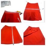 Catherines Catherine  Orange Blaze Mock Wrap Skirt Sz 8 NWT Photo 5