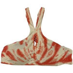 Lucky Brand  Bikini Top Small Orange Swim Padded‎ Boho Festival Beach Photo 0