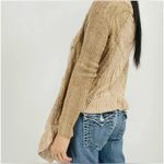 Free People  HemingWay Waterfall Drape Oversized Knit Cardigan Sweater Size Small Photo 3