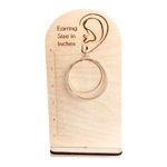 A New Day  NWT 3 Hoop Gold Tone Dangle Hoop Earrings Photo 7