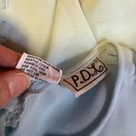 Vintage 80s dressy baby blue blouse Photo 2