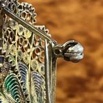 Vintage Colorful Enamel Butterfly Brooch / Pin Photo 2