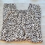 J.Crew J. Crew Leopard Print Linen Blend Easy Pant | Brown/Ivory Size 2 Photo 5