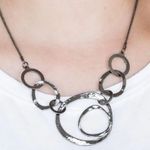 Paparazzi Progressively Vogue Necklace and Earrings Set Photo 1