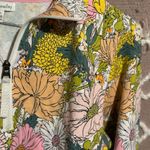 Vera Bradley Floral Quarter Zip Pullover Sweater Sweatshirt Photo 6