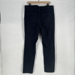 Liz Claiborne Skinny Leg Jeans Womens 14 Black Cotton Denim Stretch Curvy Fit Photo 6