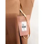 BHLDN NWT  Emanuelle Georgette Bustier Dress Brown Bridesmaid Wedding Size 10 Photo 4