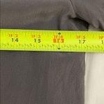 Lavender Brown Gray Silk V-Neck Blouse Top Womens Size Extra Small Minimalist Photo 4