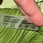 Zaful Ruched String Bikini Set Swimsuit Ribbed High Cut Swimwear Women’s Small S Photo 9